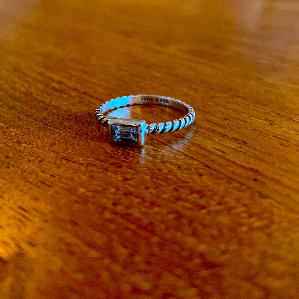 Silpada ‘Belle Fleur’ stacking ring